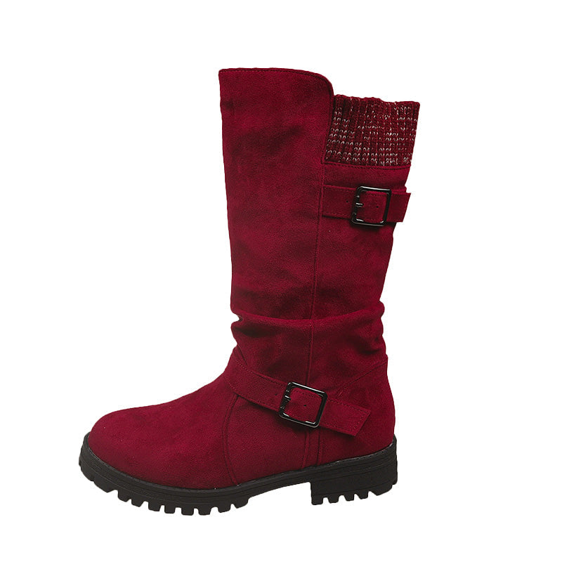 🎉💖Über 28.000 Mal verkauft!🍂👢Herbstliche lässige Damen-Stiefel in Wadenhöhe