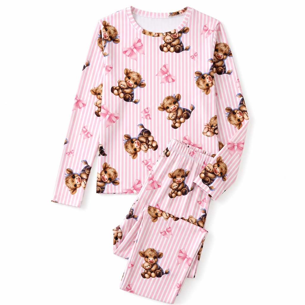 📢🎉50%Rabatt!!!🛍️✨Damen Pyjama-Set aus weicher Milchseide, langärmliges Oberteil und lange Hose, legere Loungekleidung