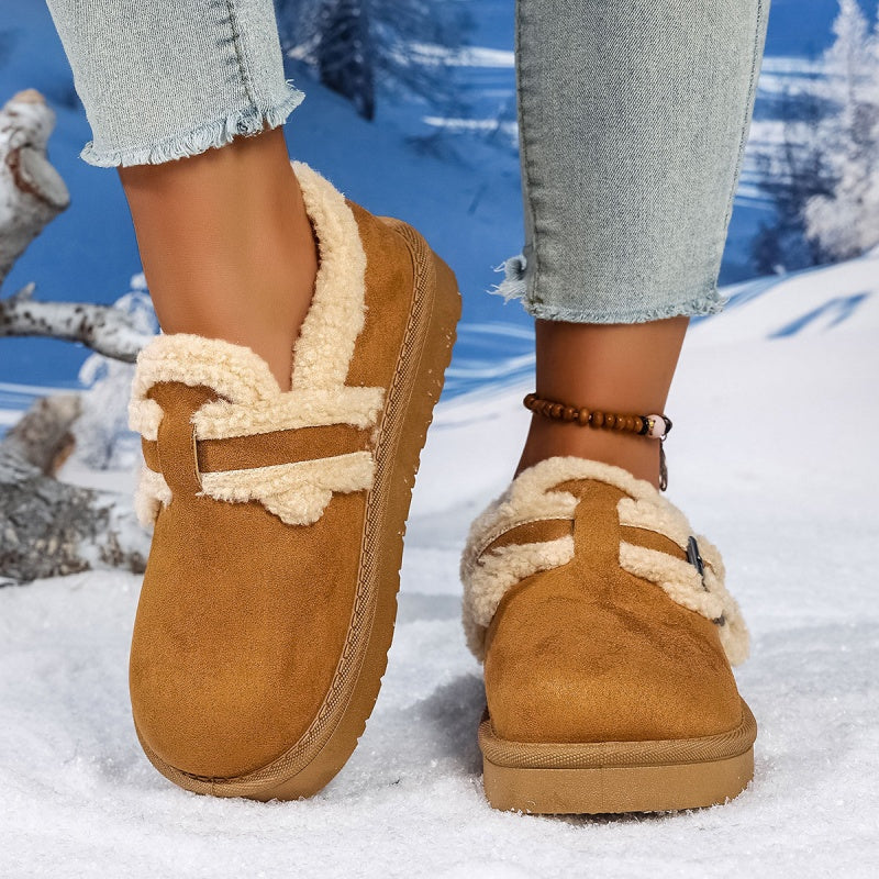 💥Nur kurz!💥 Damen Winter Trendy Warme Schlupfschuhe