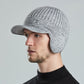 Męska czapka z dzianiny wełnianej🧢