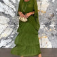 💥2025 Elegancka warstwowa sukienka maxi w stylu vintage