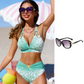 👙🌊Kantarka seksowny bikini z nadrukiem