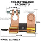 Mosiężne przełączniki obwodów⚡ Ochrona akumulatora - 🔋