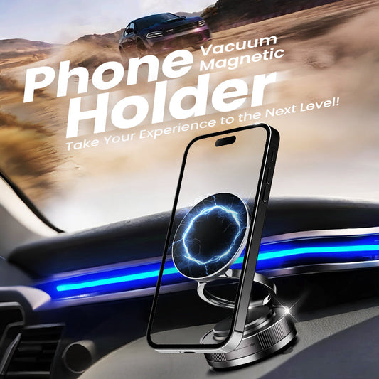 Kup 1 otrzymaj 1 gratis ！🔄Regulowany podciśnieniowy magnetyczny uchwyt na telefon 360° 📱🚗