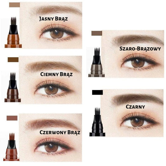 🎁 1+1 GRATIS! ✨ Magiczna kredka do brwi – Pełne, naturalne brwi w 5 sekund! 😍