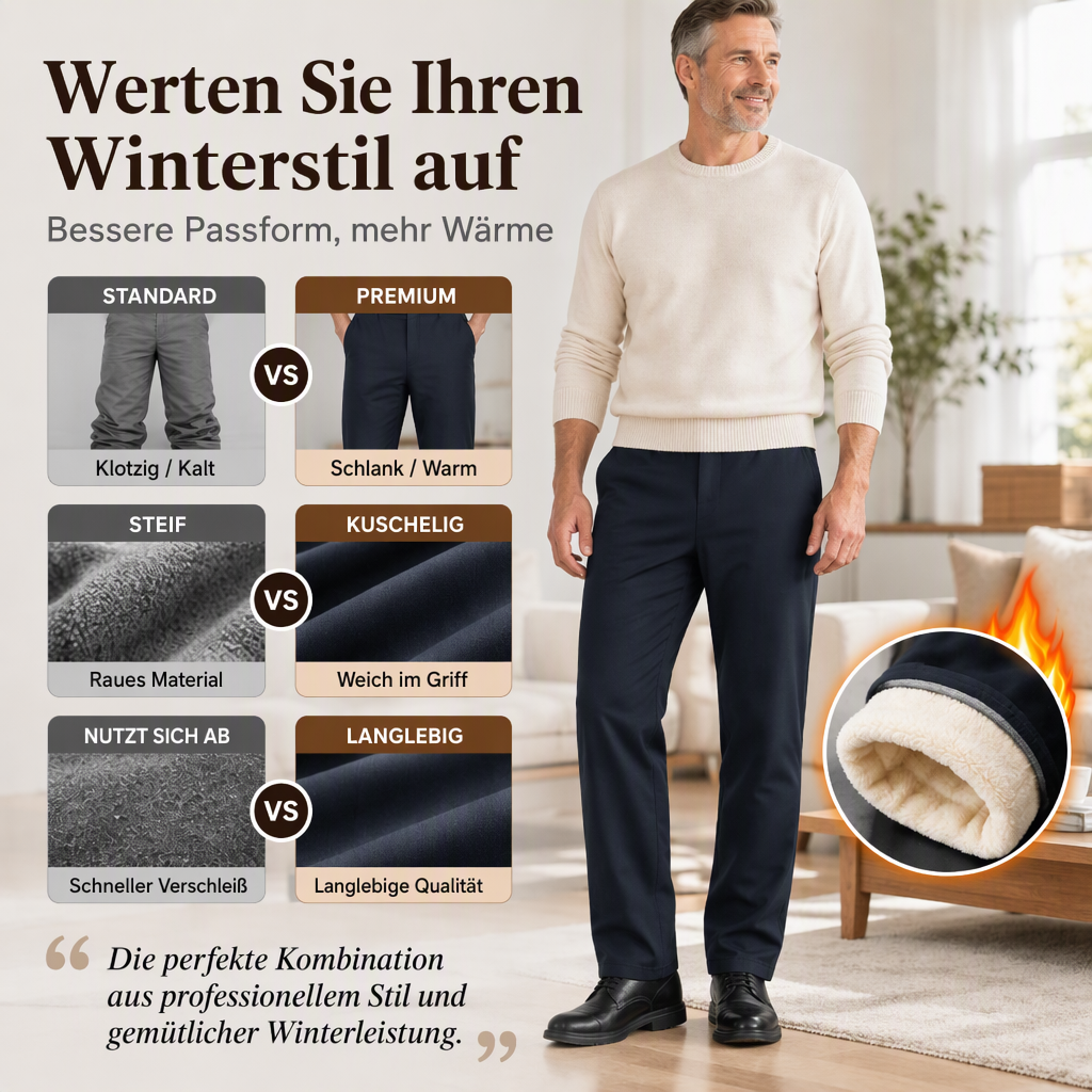 🌟Bestseller reduziert! Nur diese Woche!🌟 Warme Graphen-gefütterte Winterhosen für Herren