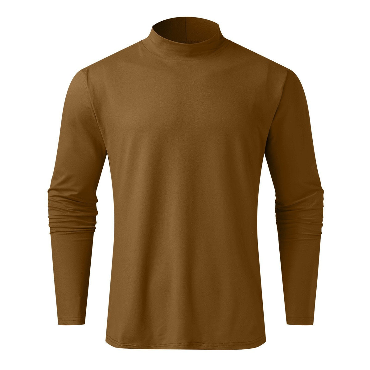 🔥🔥Slim Fit Langarm-T-Shirt für Herren mit Stehkragen