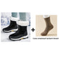 【EU36-42】❄️Zimowe damskie buty z PU z bawełnianą wyściółką i polarową podszewką