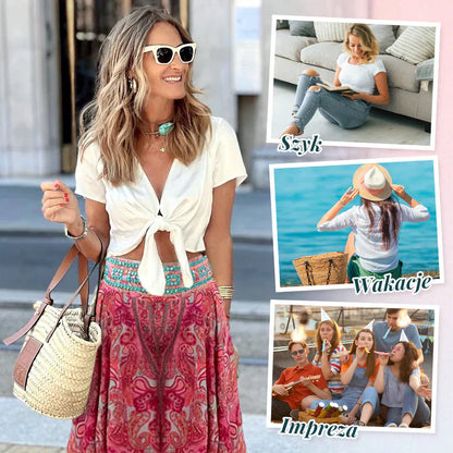 Ostatni dzień 30% zniżki ⚡ Letnia spódnica boho