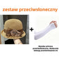 🌸Letni kapelusz damski z plecionymi kwiatami, składany👒