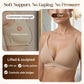 💞 Nowość – 50% ZNIŻKI! 💥 Damski, bezfiszbinowy, żelowy trójkątny biustonosz typu bralette 👙✨🌸