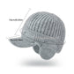 Męska czapka z dzianiny wełnianej🧢
