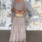 💥2025 Elegancka warstwowa sukienka maxi w stylu vintage