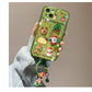 🎅📱🎄 Świąteczne etui na iPhone’a z lusterkiem – Bożonarodzeniowy design