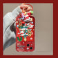 🎅📱🎄 Świąteczne etui na iPhone’a z lusterkiem – Bożonarodzeniowy design