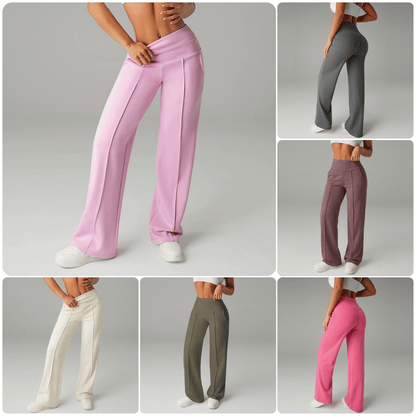 💗OSTATNIA OFERTA SPECJALNA - 50% ZNIŻKI💕Damskie spodnie z prostymi nogawkami i luźnymi prostymi nogawkami