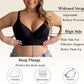 【✨2025 Nowe produkty】💟Niebrudzący biustonosz plus size w głębokie V