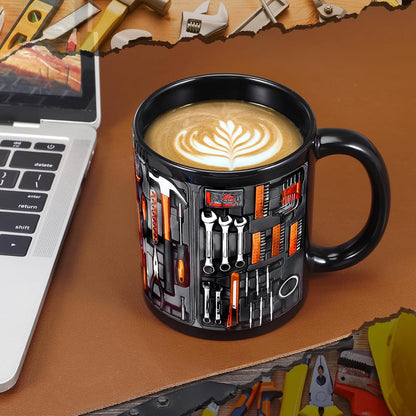⚡Hit Prezentowy!🔧Kubek Mechanika 3D – Zestaw Narzędzi w Formie Kubka! ☕
