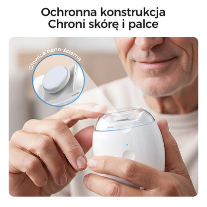 💅 Automatyczny pilnik do paznokci – dla dzieci i dorosłych, bezpieczny i łatwy w użyciu