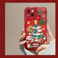 🎅📱🎄 Świąteczne etui na iPhone’a z lusterkiem – Bożonarodzeniowy design