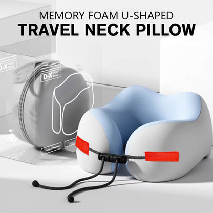 Poduszka podróżna U z memory foam – Koniec bólu szyi w samolocie i w aucie 💡🚗✈️