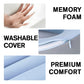 Poduszka podróżna U z memory foam – Koniec bólu szyi w samolocie i w aucie 💡🚗✈️