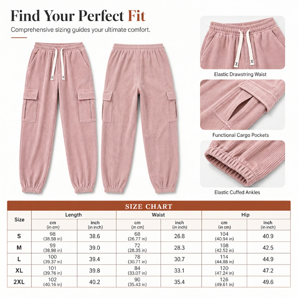 📢🎉50%Rabatt!!!🛍️✨Freizeit-Jogginghose aus Cord für Damen