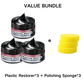 Easy-Apply Plastic Restorer for Cars