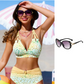 👙🌊Kantarka seksowny bikini z nadrukiem