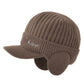 Męska czapka z dzianiny wełnianej🧢
