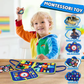 🎓 Montessori Edukacyjna Tablica Zabaw Busy Board – Ucz się Ubierać, Rozwijaj Umiejętności Manualne i Logiczne u Dzieci