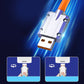 ⌛ Oferta limitowana – 50% TANIEJ! 🔥 120W 3 w 1 Obrotowy kabel do szybkiego ładowania ⚡