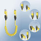 💥Kup 1, otrzymaj 1 gratis💥 4-w-1 spiralny kabel do ładowania ✅