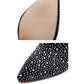 【✨Oferta ograniczona czasowo】👢Wysokie buty damskie z błyszczącym kryształem górskim