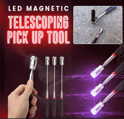 🔥 Wyprzedaż Specjalna 50% TANIEJ 🔥 LED Rozciągany Magnetyczny Podbierak