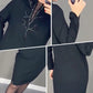 👗Jesienna i zimowa modna sukienka z okrągłym dekoltem🎅Oferta ograniczona czasowo