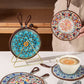☕Ceramiczna mata żaroodporna Vintage Enamel