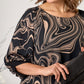 🌸 Elegancka i zwiewna! Długa sukienka maxi z marmurkowym wzorem – lekka, stylowa i dostępna w rozmiarach M-4XL!