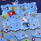 Zestaw Puzzle Toru Dinozaurów z Autkiem – Interaktywna Zabawa Dla Dzieci! 🚗