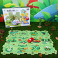 Zestaw Puzzle Toru Dinozaurów z Autkiem – Interaktywna Zabawa Dla Dzieci! 🚗