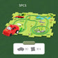 Zestaw Puzzle Toru Dinozaurów z Autkiem – Interaktywna Zabawa Dla Dzieci! 🚗