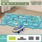 Zestaw Puzzle Toru Dinozaurów z Autkiem – Interaktywna Zabawa Dla Dzieci! 🚗