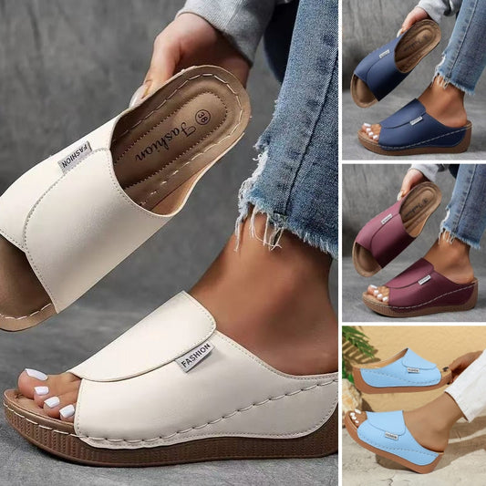 【EU 36-43】👡Damskie sandały z grubym dnem w kształcie rybich ust