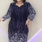 【S-4XL】🌿 Elegancka damska sukienka z długim rękawem