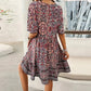 【S-3XL】👗 Kwiatowe sukienki z dekoltem w szpic dla kobiet