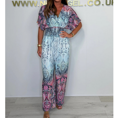 Stylowy kombinezon z lekkiego materiału – nowość❤️ 2025 Boho Elegancja