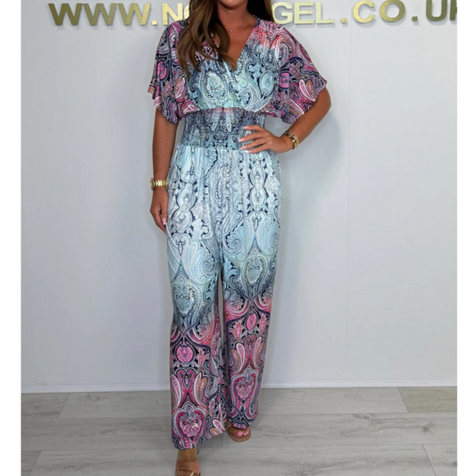 Stylowy kombinezon z lekkiego materiału – nowość❤️ 2025 Boho Elegancja