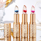 Kup 1, otrzymaj 1 gratis💄 Kwiatowa pomadka zmieniająca kolor – transparentny żel z płatkami kwiatów i złotem, nieścieralna, nawilżająca i odżywcza!