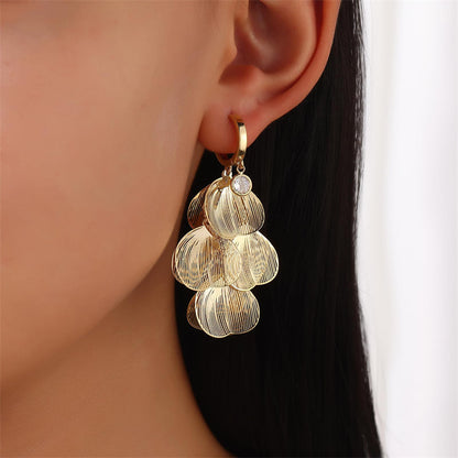 🍀2025 Letnie nowe kolczyki Ginkgo Leaf Dangle Fashion Earrings✨