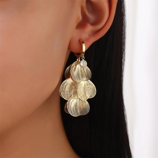 🍀2025 Letnie nowe kolczyki Ginkgo Leaf Dangle Fashion Earrings✨